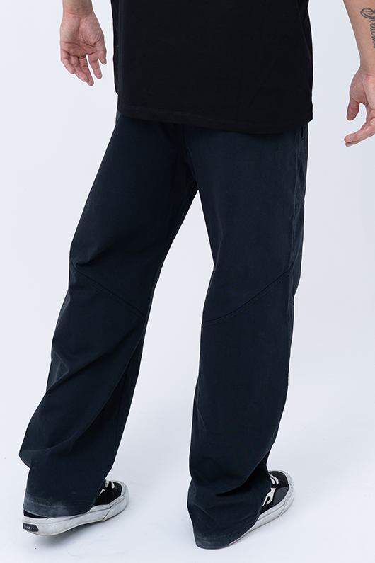 jogger baggy black