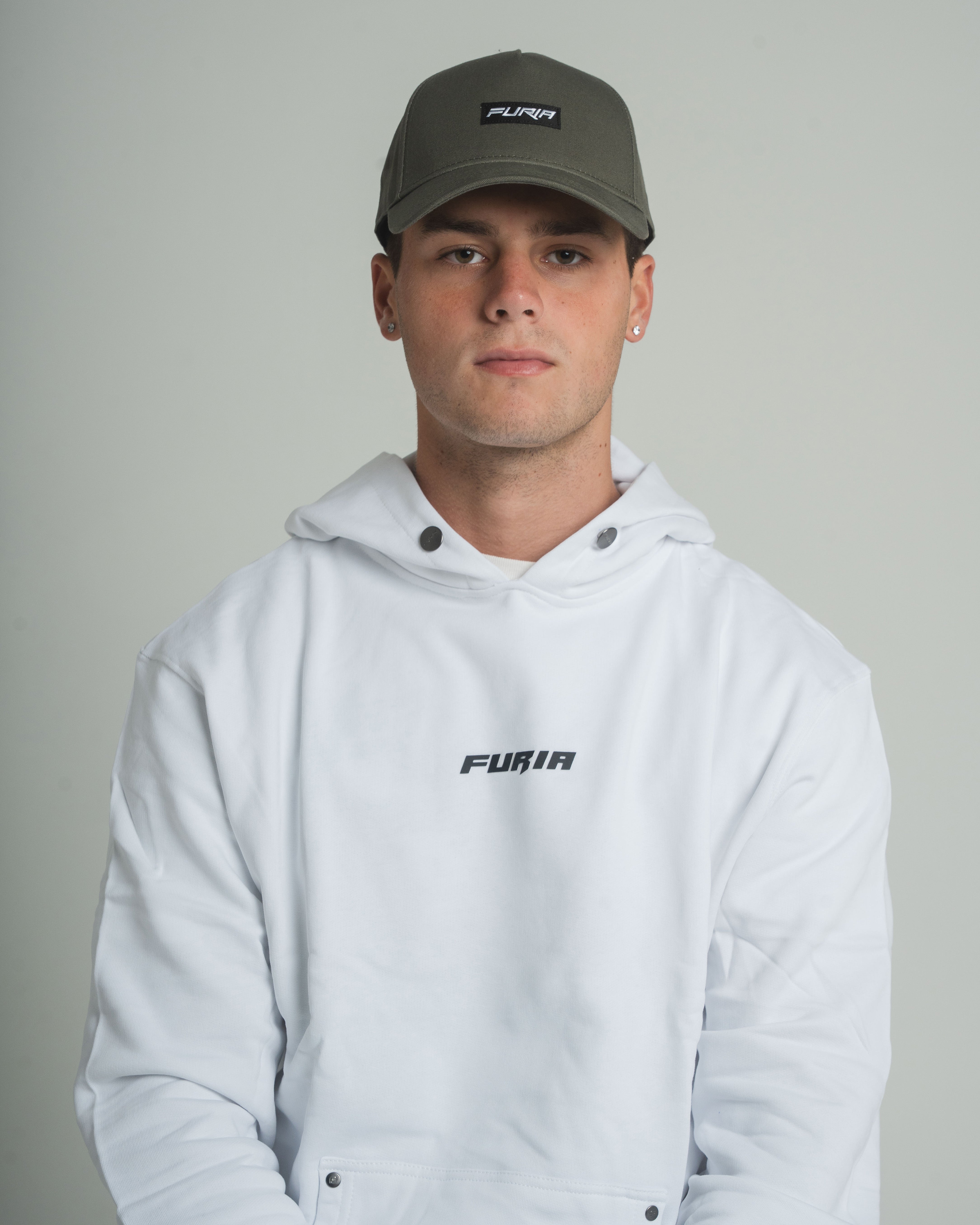 FURIAGEAR GORRA LOGO FURIA LETRAS BLANCAS COLOR OLIVE