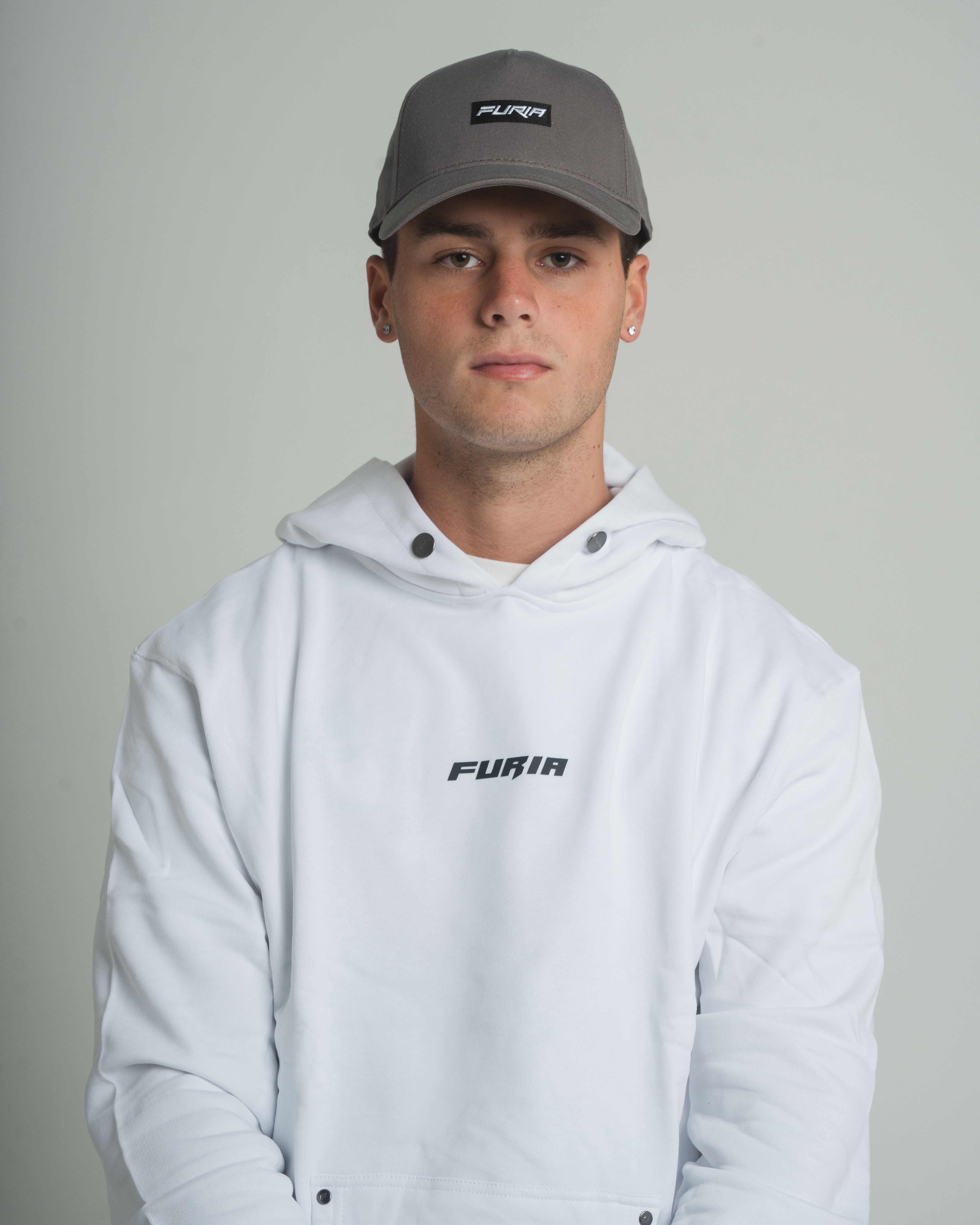 FURIAGEAR GORRA LOGO FURIA LETRAS BLANCAS COLOR CHARCOAL