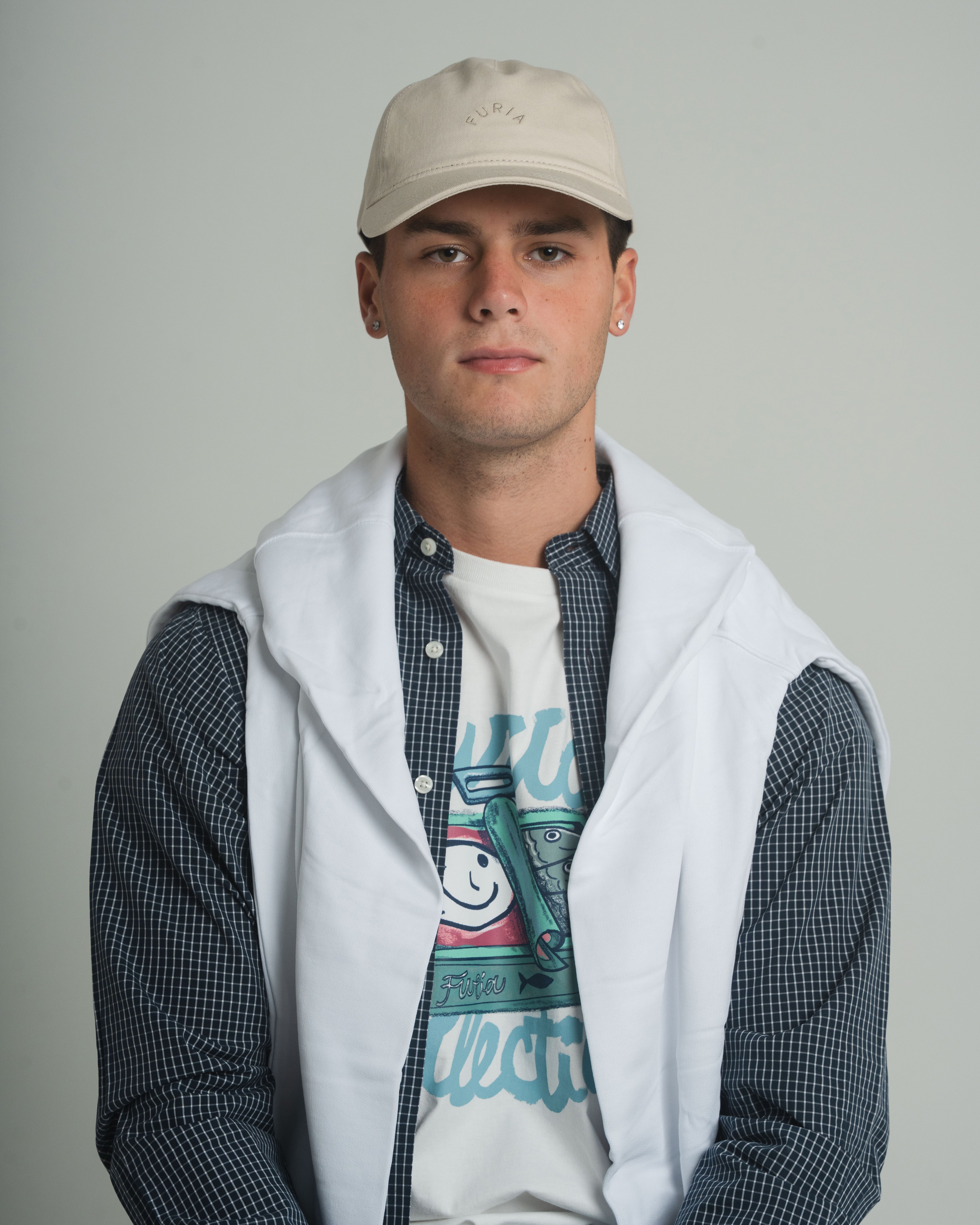 FURIAGEAR GORRA LOGO FURIA LETRAS GRIS COLOR STONE