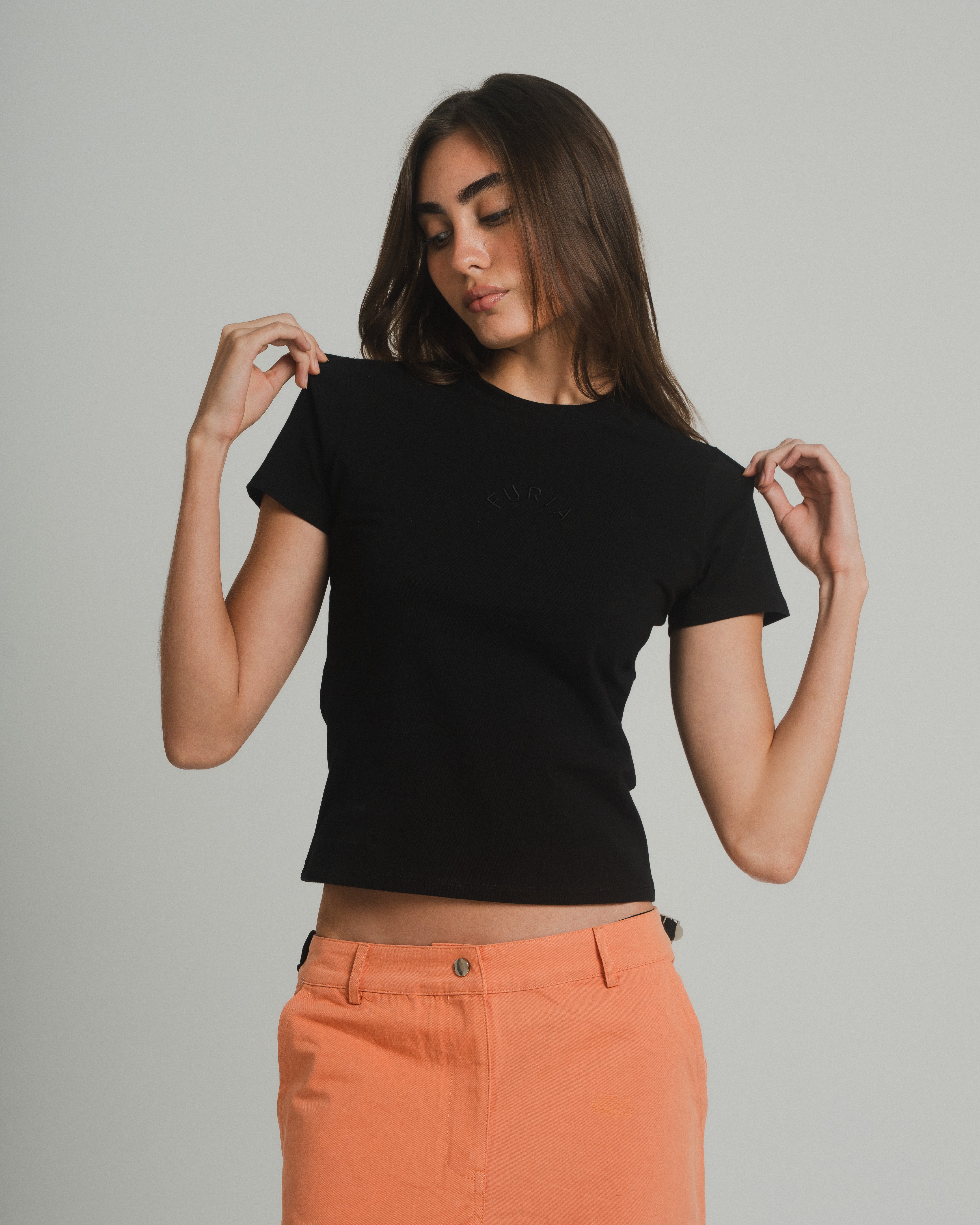 FRANELA ARCH  DAMA BORDADO FURIA NEGRO