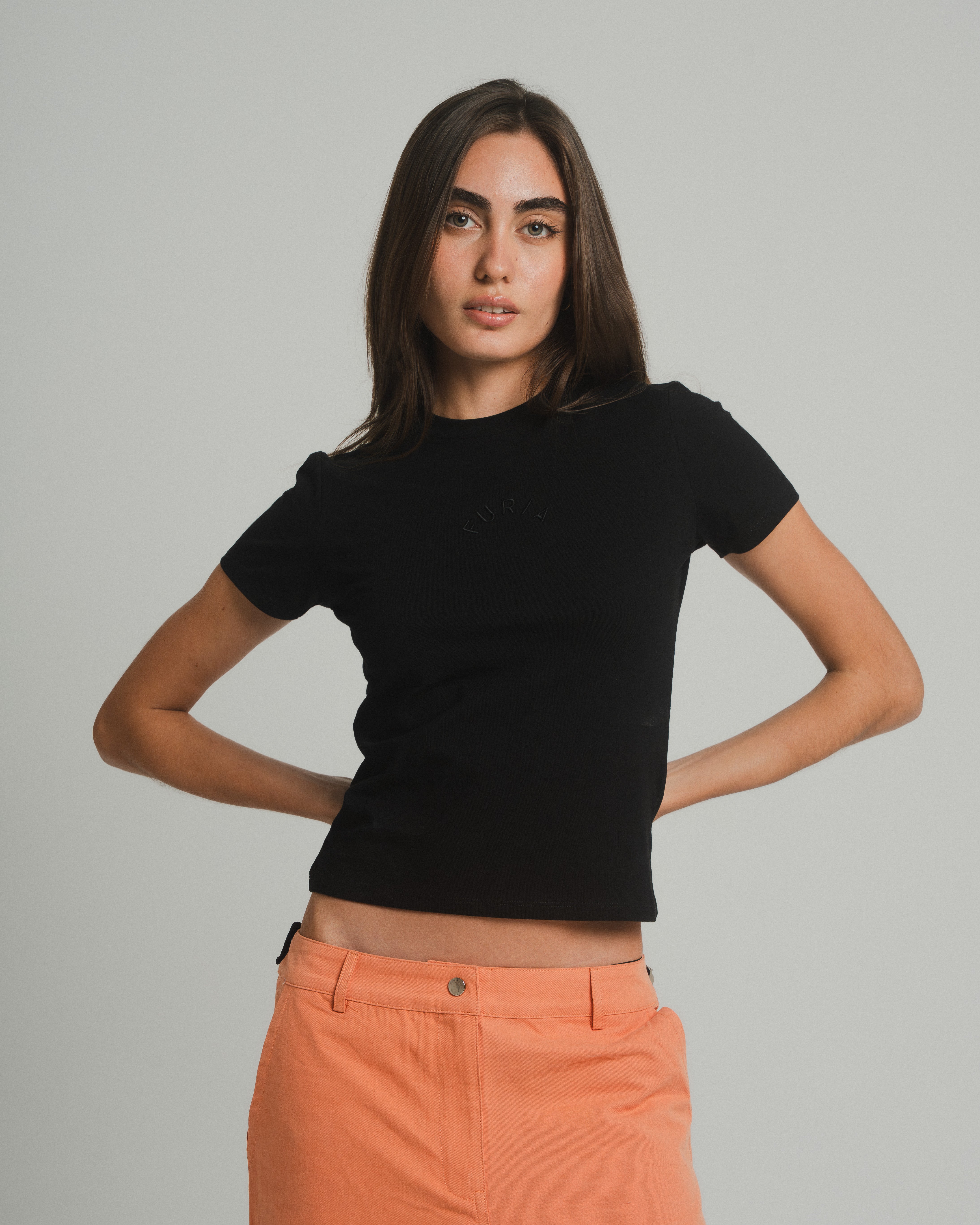 FRANELA ARCH  DAMA BORDADO FURIA NEGRO