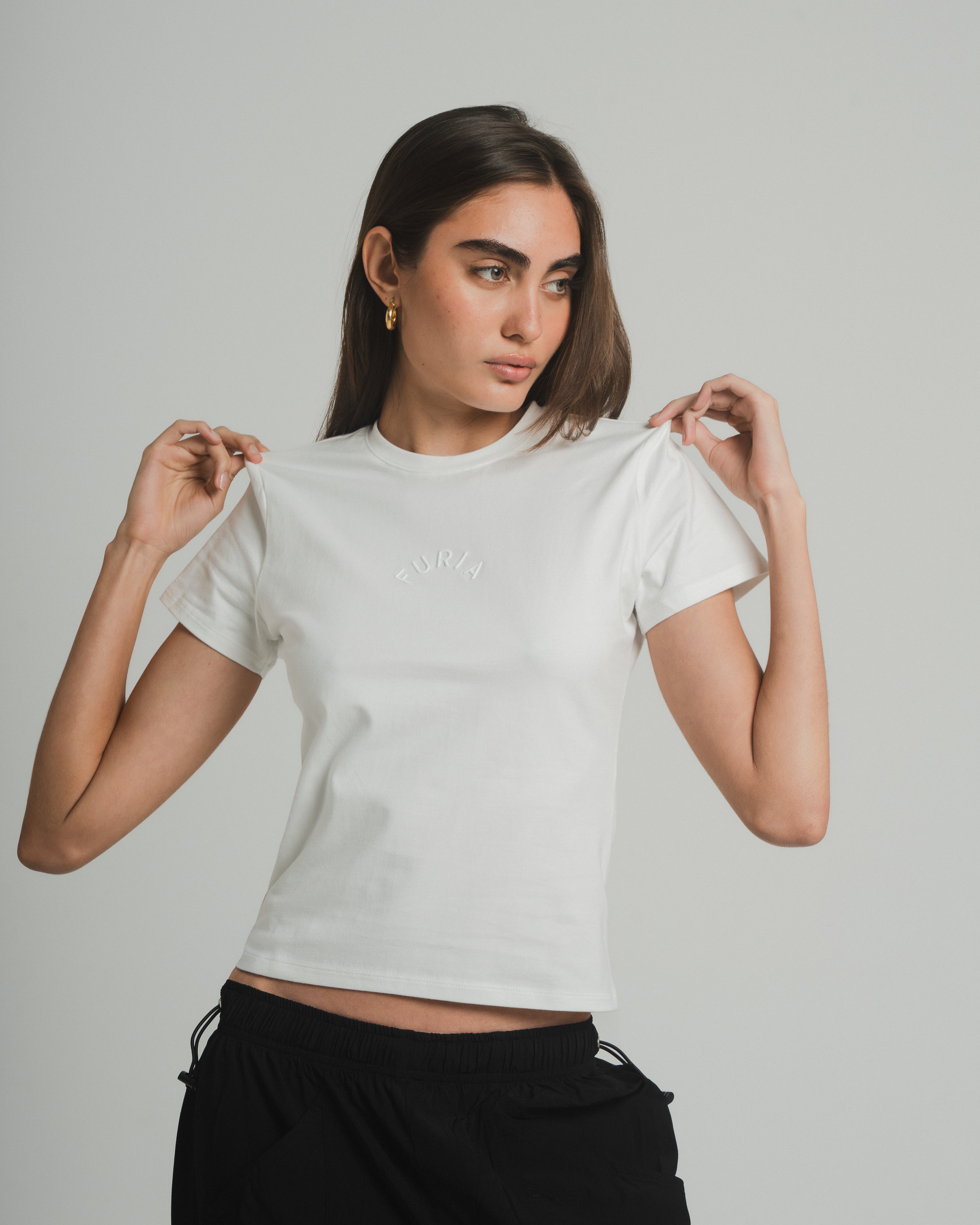 FRANELA ARCH  DAMA BORDADO FURIA BLANCO