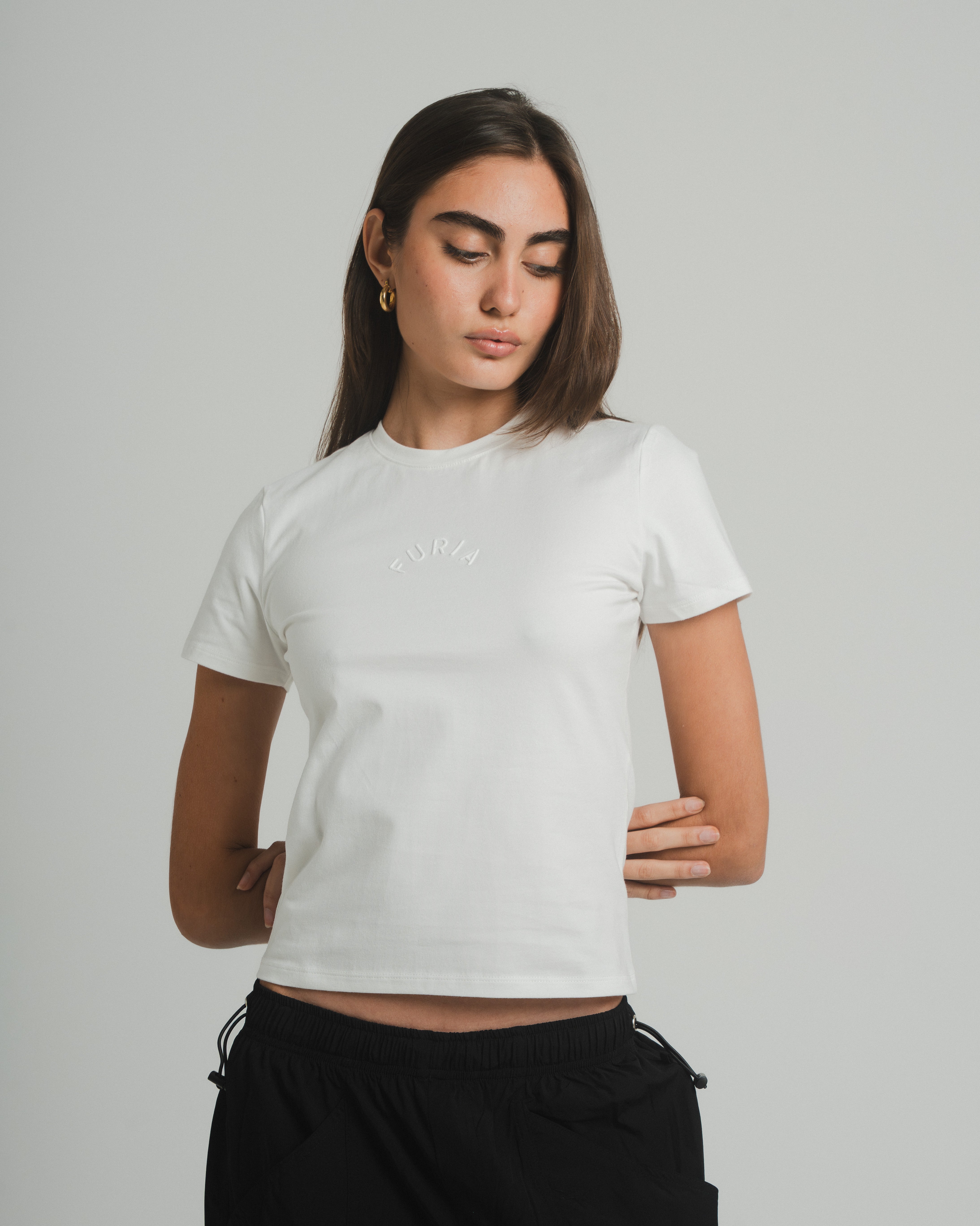 FRANELA ARCH  DAMA BORDADO FURIA BLANCO