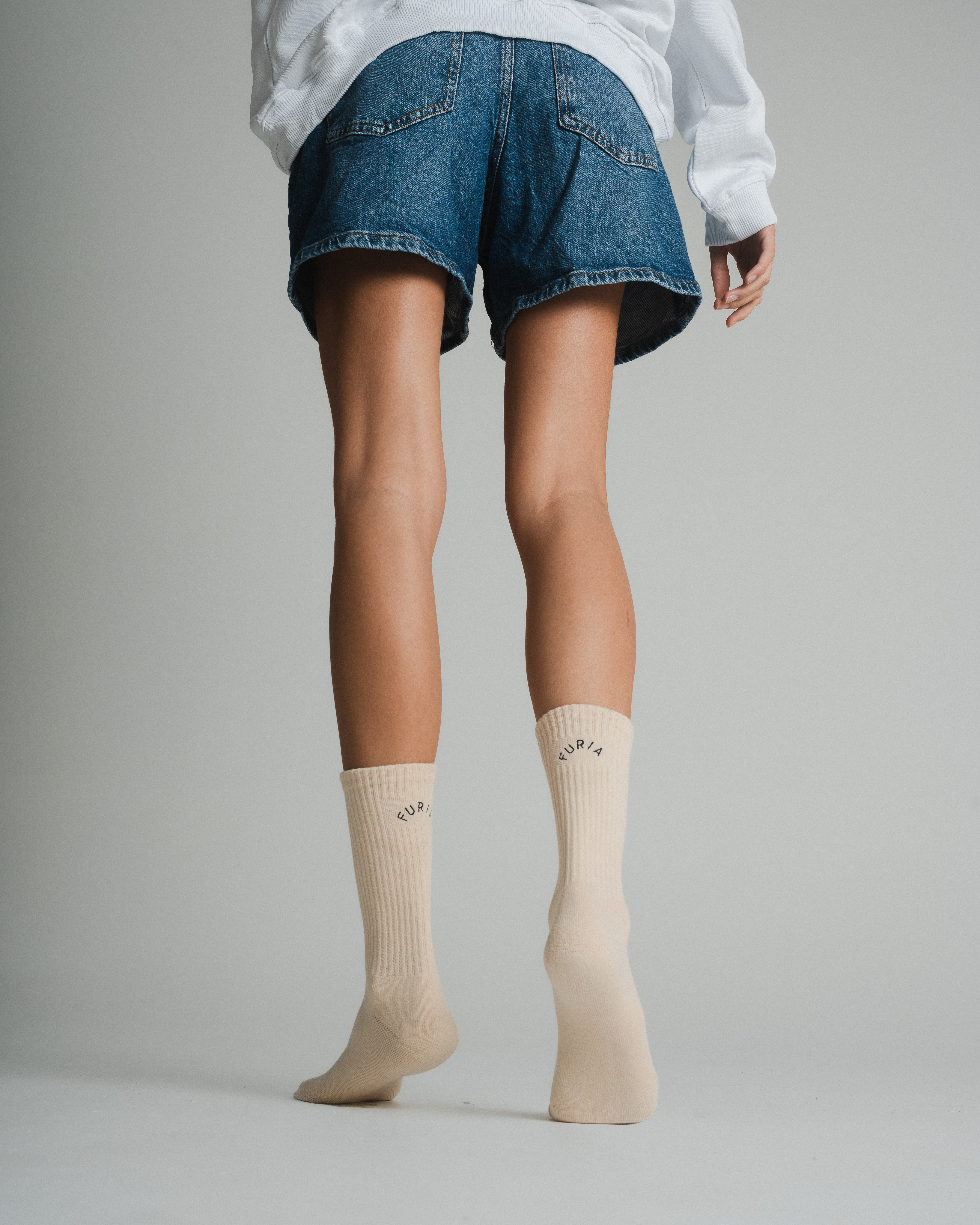 FURIA ARCH SOCKS LONG BEIGE