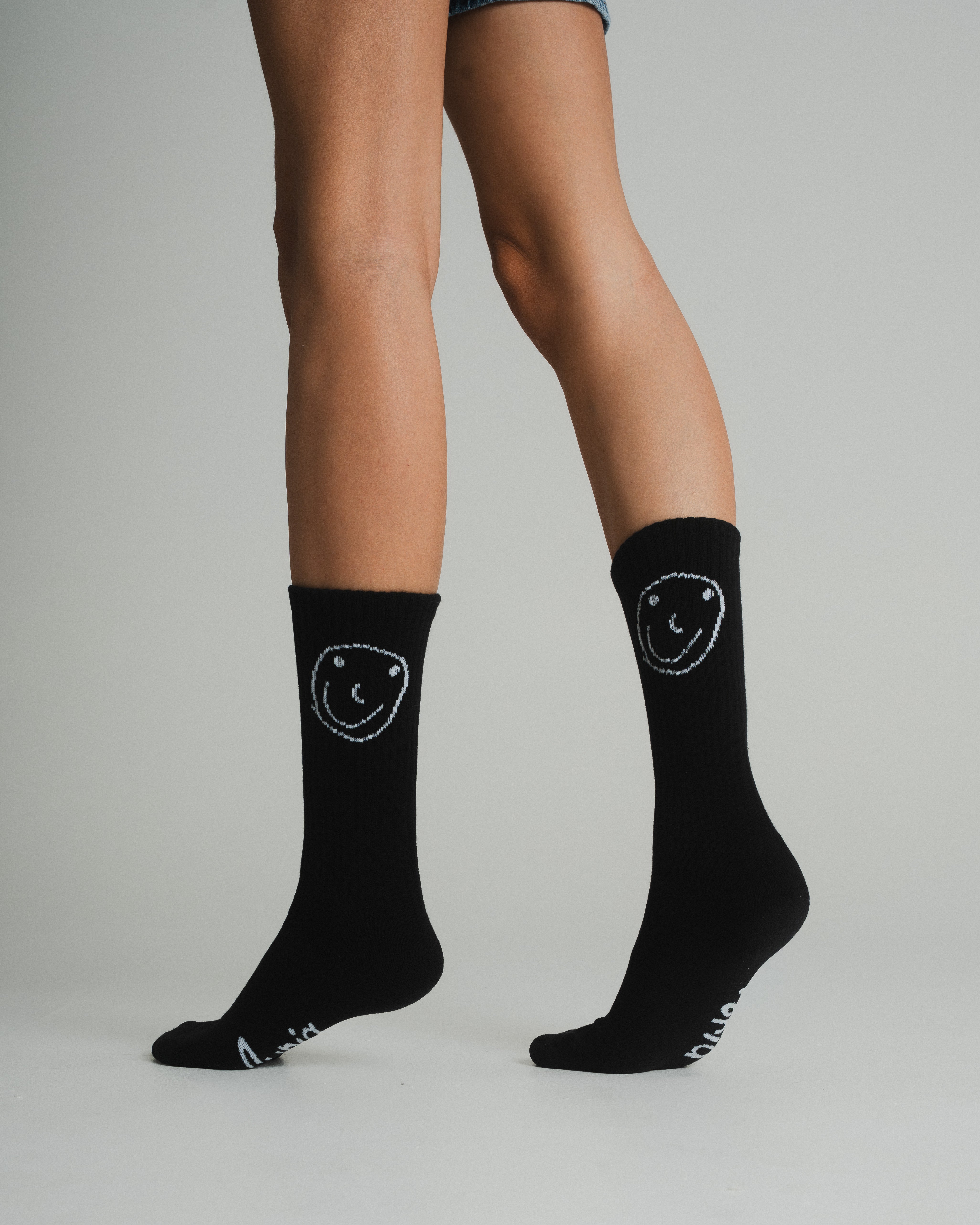 CAMILA BLACK LONG SOCKS